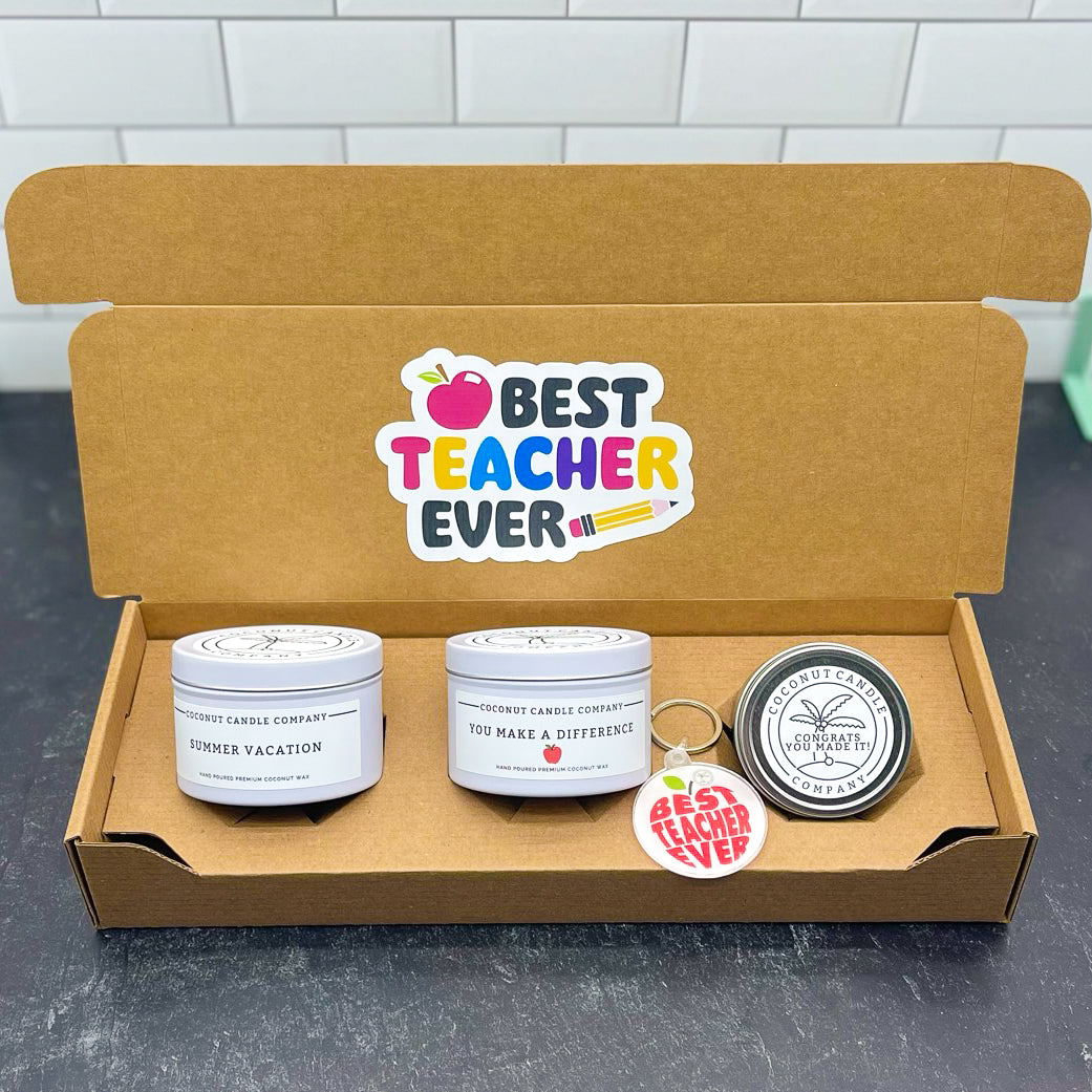 Best Friend Gift Box Personalized Gift Set Coconut Wax 