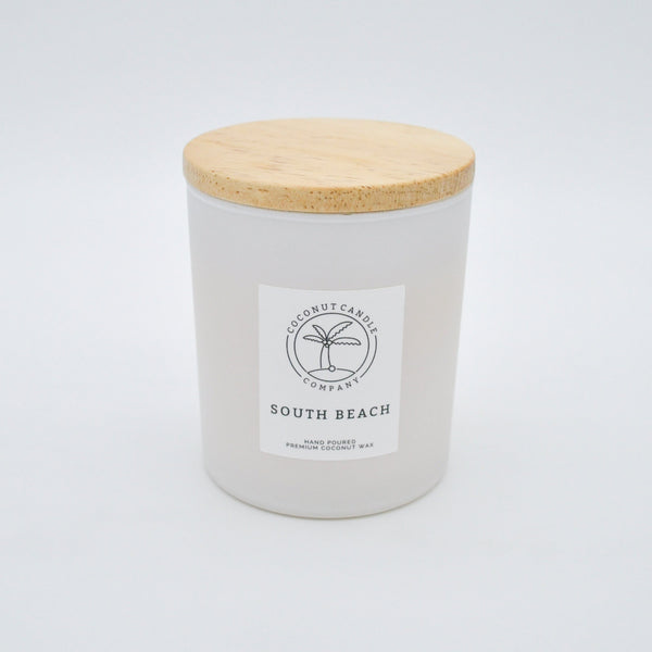 10oz south beach coconut wax candle