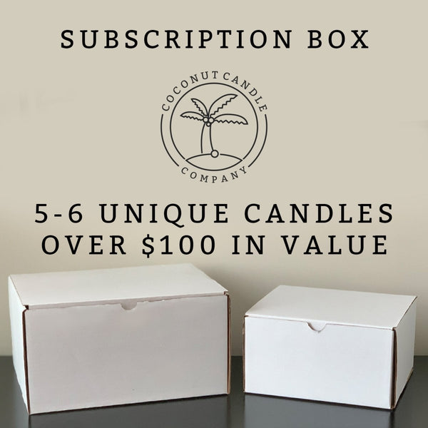 Subscription Box - Coconut Candle Company